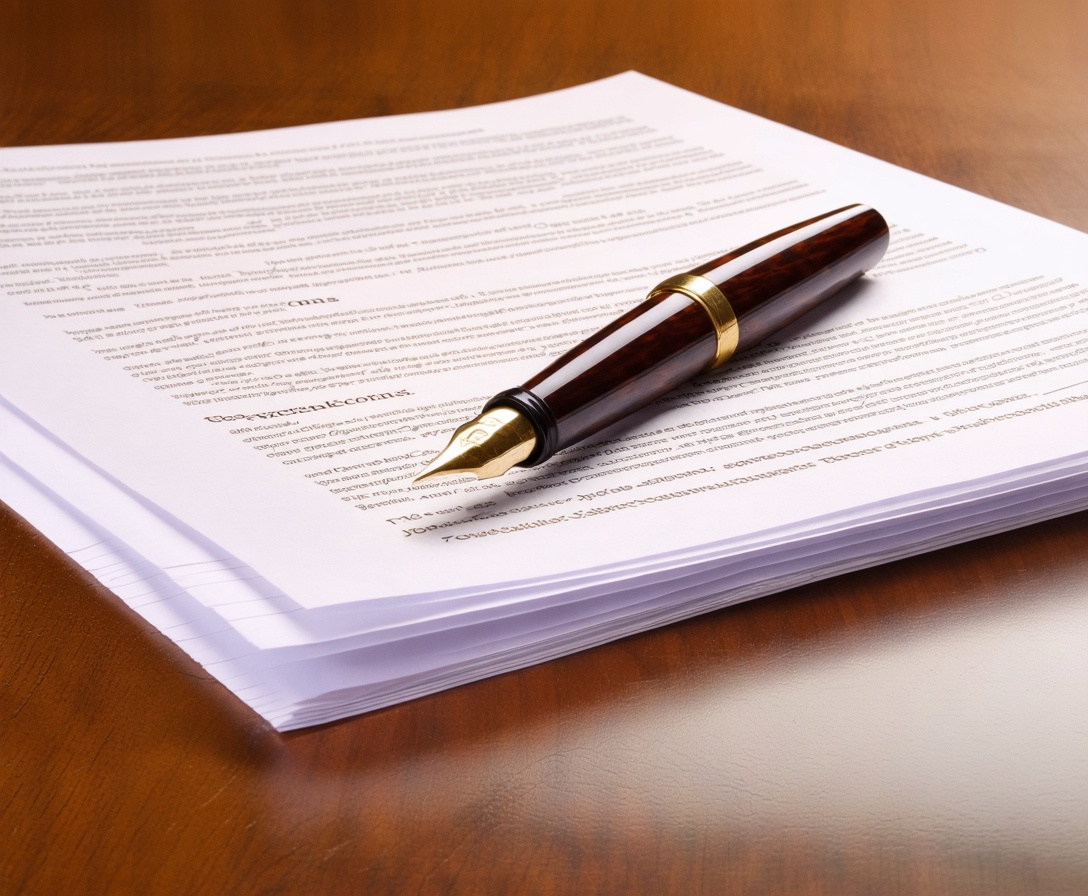 Юридические документы и профессиональные принадлежности AI Insight Academy