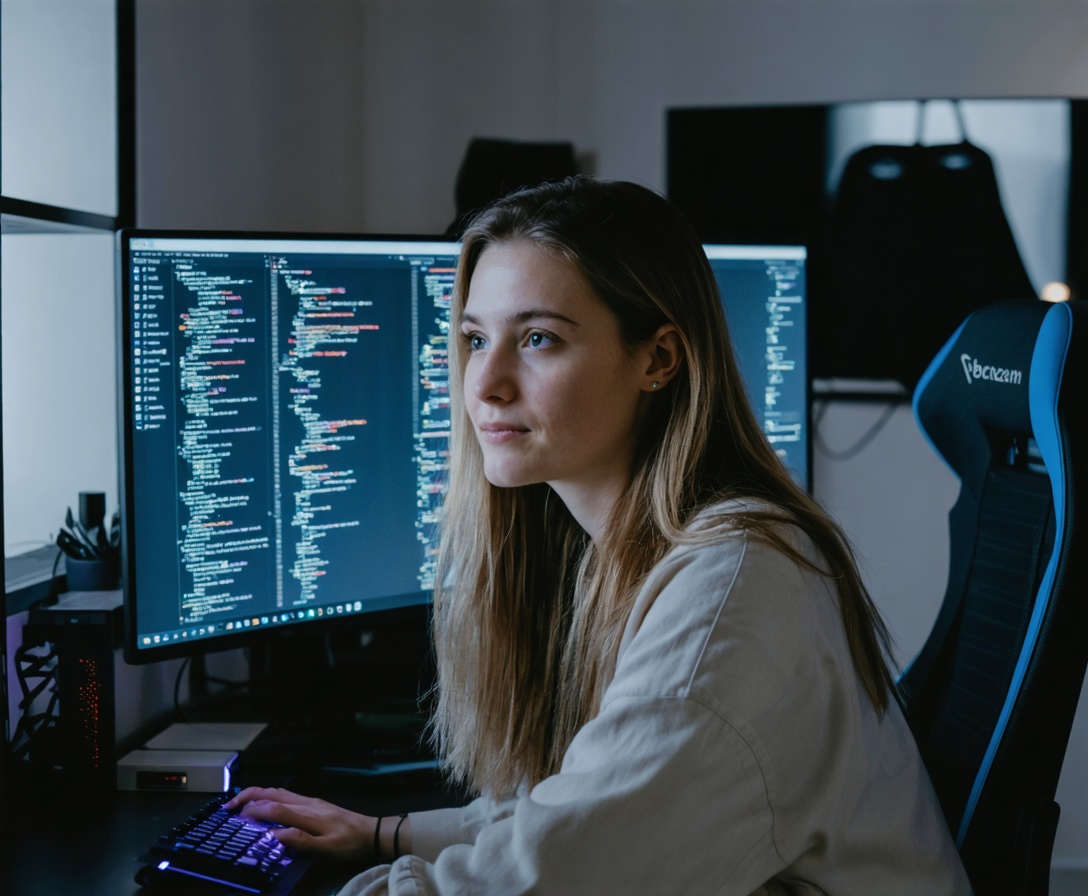 Студентка академии проектирует архитектуру глубокой нейронной сети в PyTorch